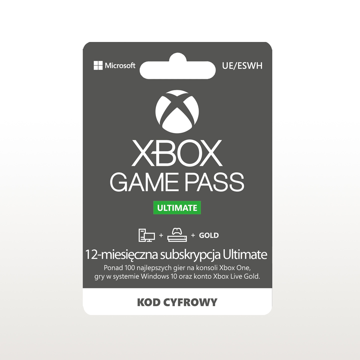 XBOX Game Pass ULTIMATE 12 Miesięcy